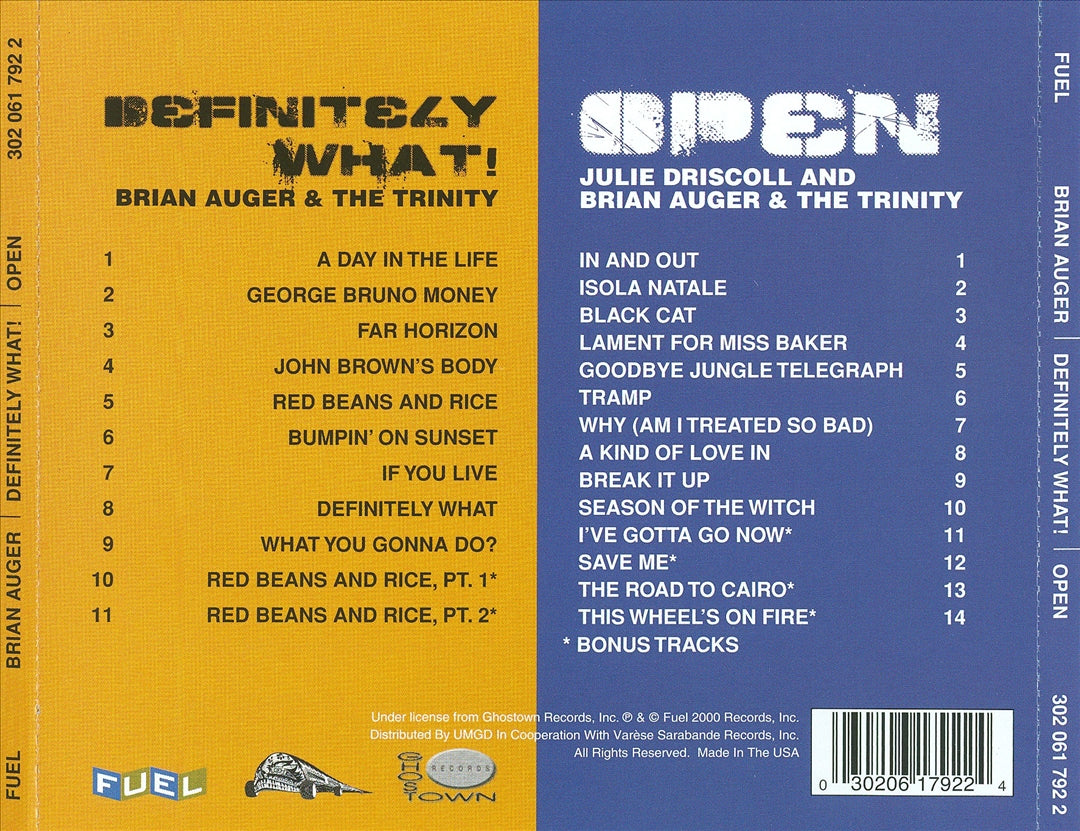 Definitely What!/Open cover art