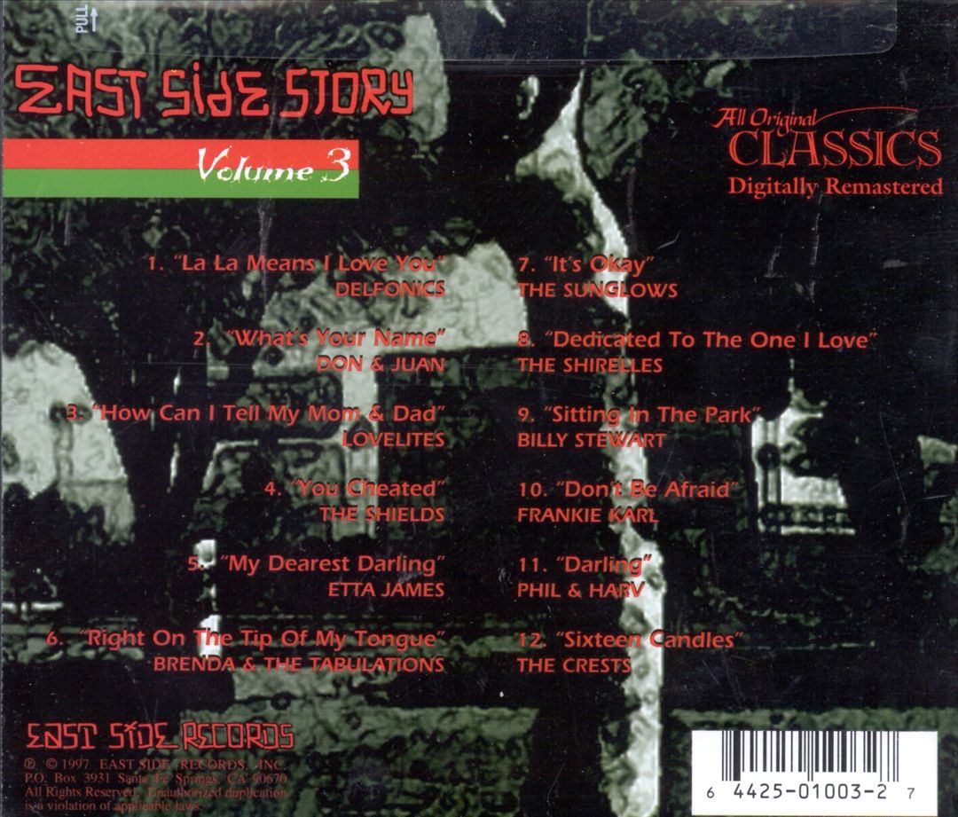 East Side Story, Vol. 3 cover art