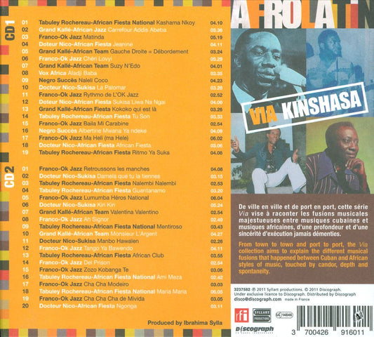 Afro Latin Via Kinshasa cover art