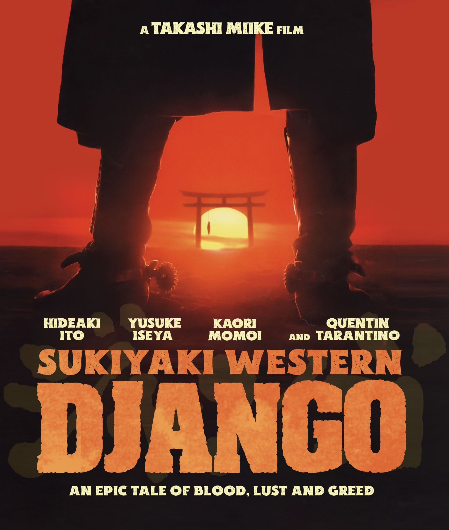 Sukiyaki Western Django [Blu-ray] cover art