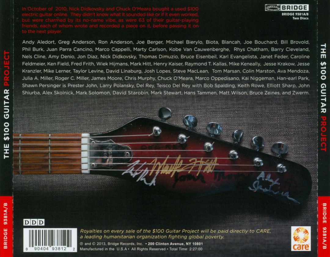 $100 Guitar Project cover art