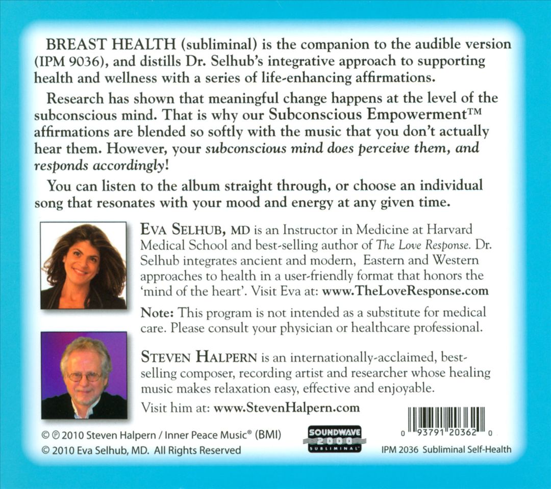 Breast Health: Subliminal Affirmations With Music cover art