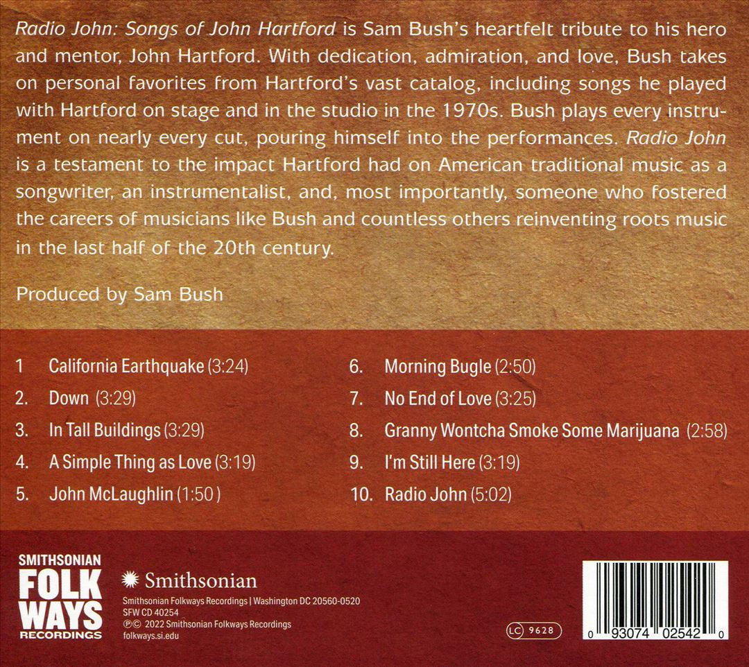 Radio John: Songs of John Hartford cover art