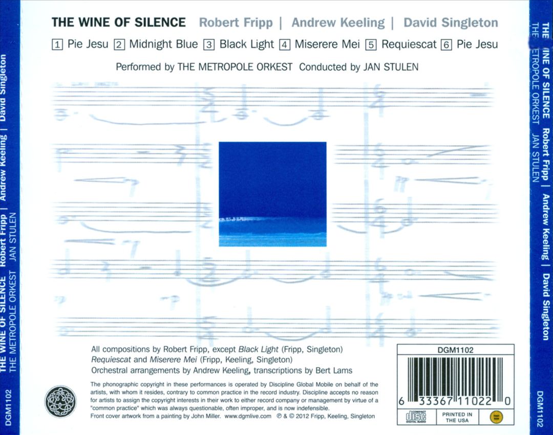 Wine of Silence cover art