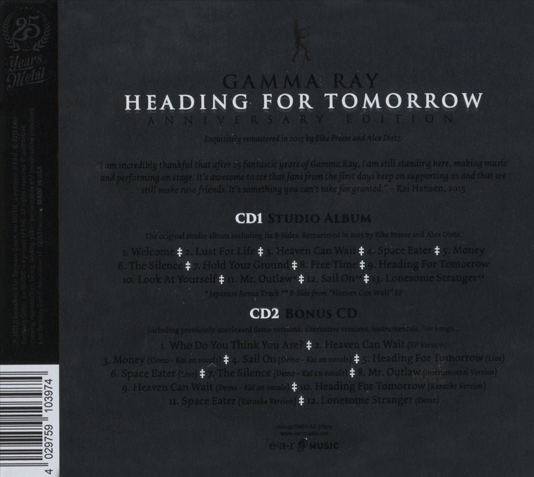 Heading for Tomorrow [25th Anniversary Edition] [2 CD] cover art