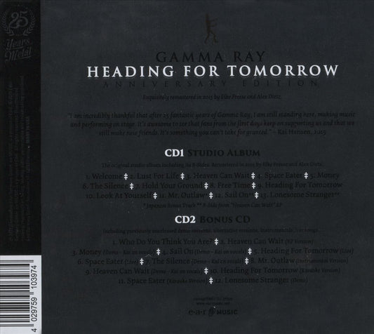 Heading for Tomorrow [25th Anniversary Edition] [2 CD] cover art