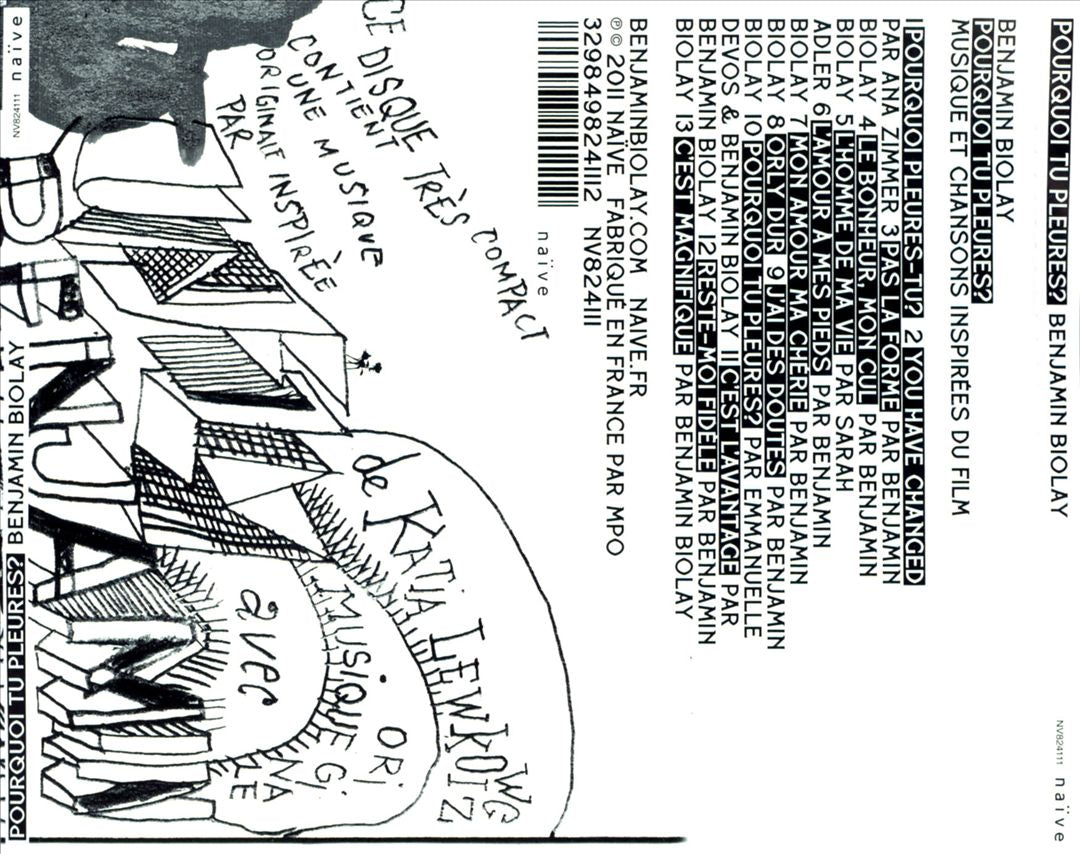 Pourquoi Tu Pleures? (Musiques Inspirées Du Film) cover art