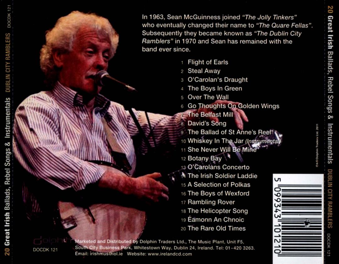 20 Great Irish Ballads, Rebel Songs & Instrumentals cover art