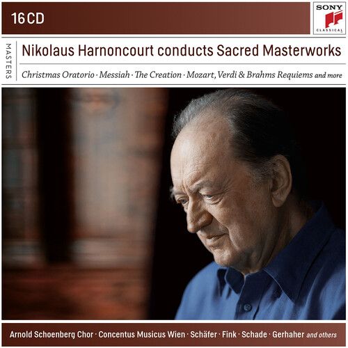 Nikolaus Harnoncourt conducts Sacred Masterworks cover art