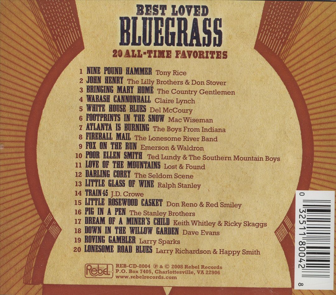 Best Loved Bluegrass: 20 All-Time Favorites cover art