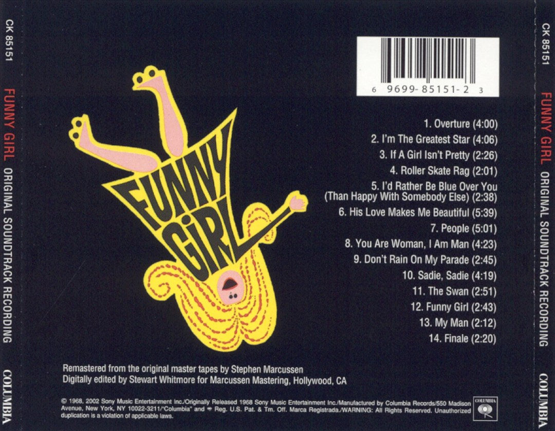 Funny Girl [Original Soundtrack] cover art