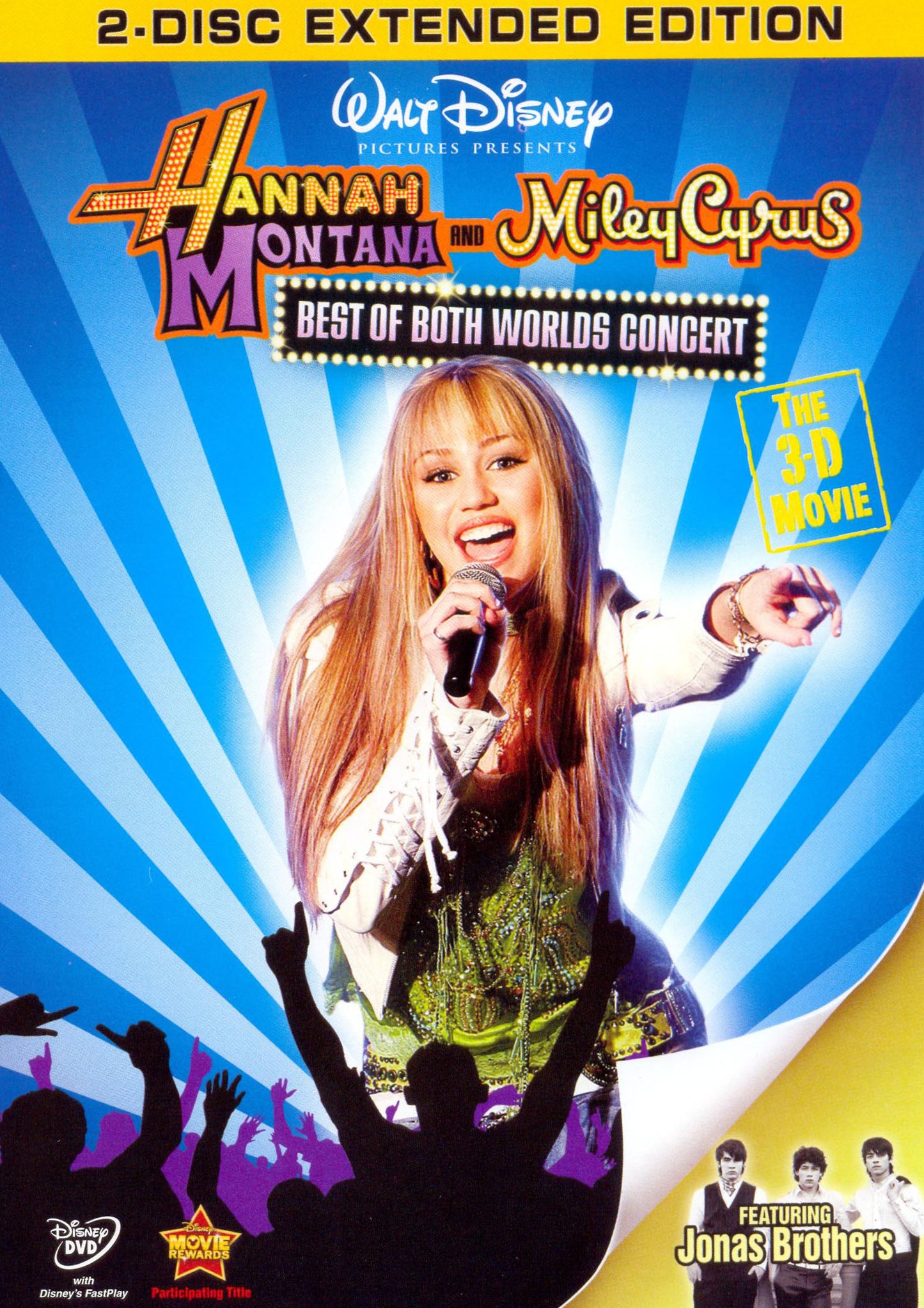 Hannah Montana and Miley Cyrus: The Best of Both Worlds Concert - The 3-D Movie [2 Discs] cover art