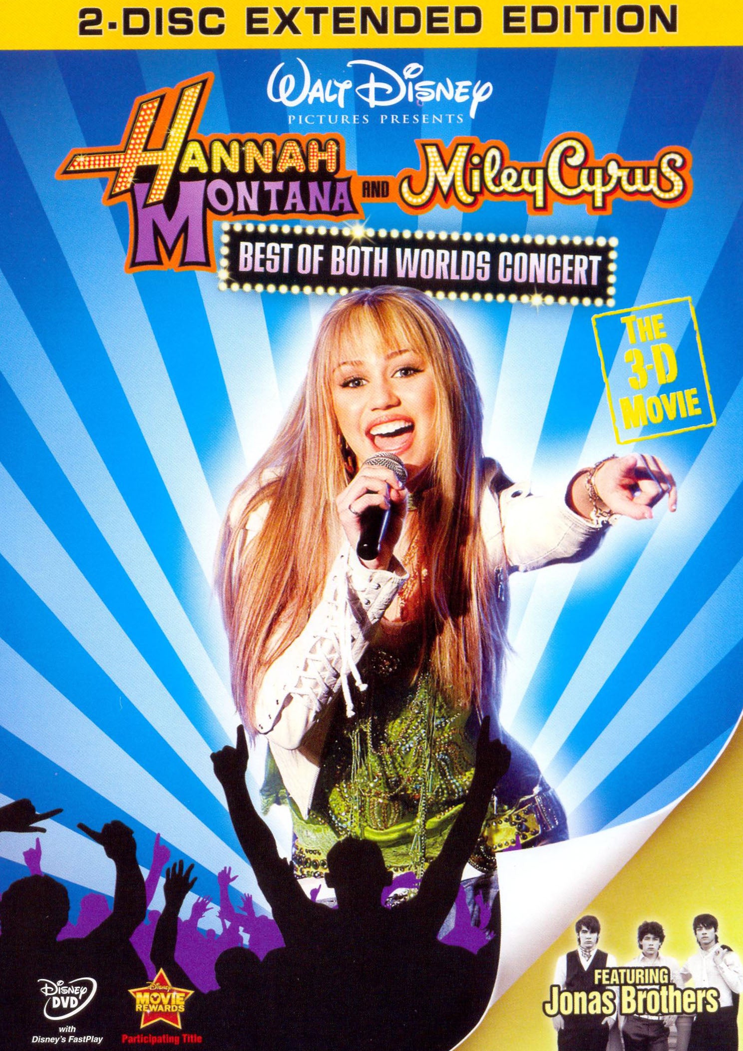Hannah Montana and Miley Cyrus: The Best of Both Worlds Concert - The 3-D Movie [2 Discs] cover art