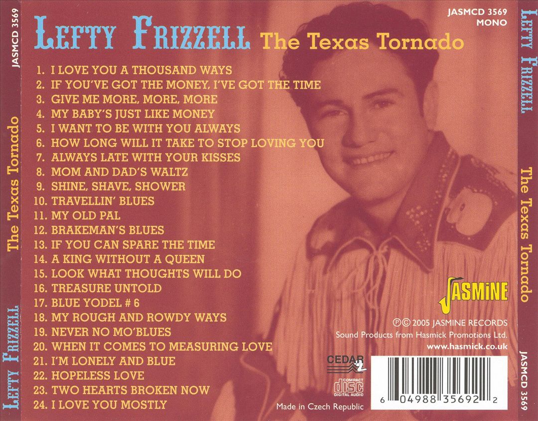Texas Tornado cover art