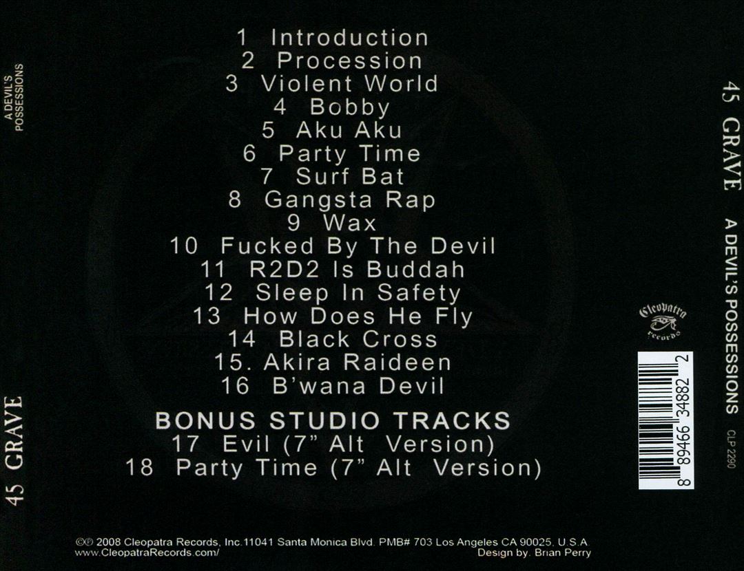 Devil's Possessions cover art