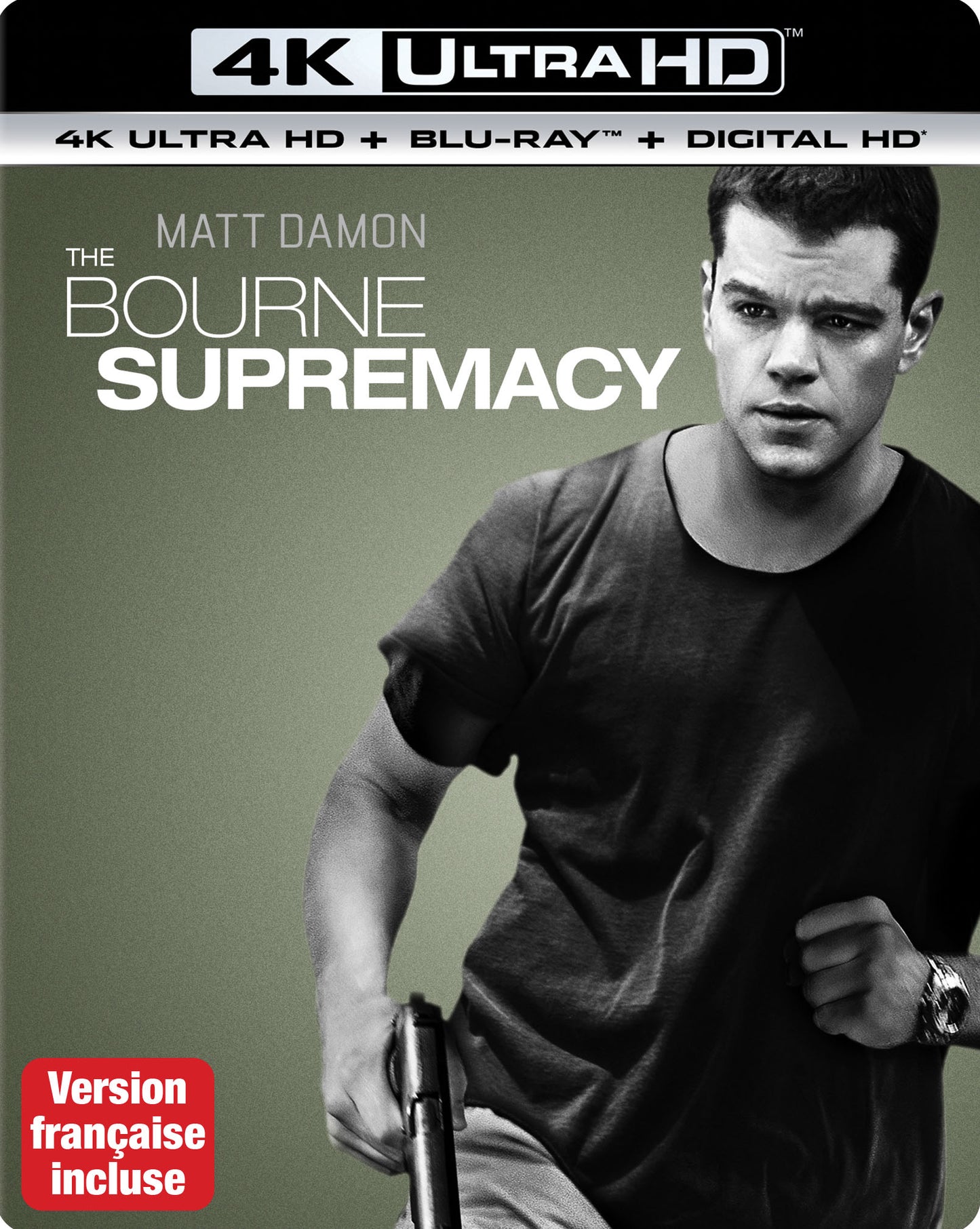 Bourne Supremacy [4K Ultra HD Blu-ray/Blu-ray] cover art