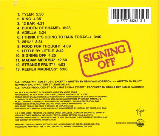 Signing Off cover art