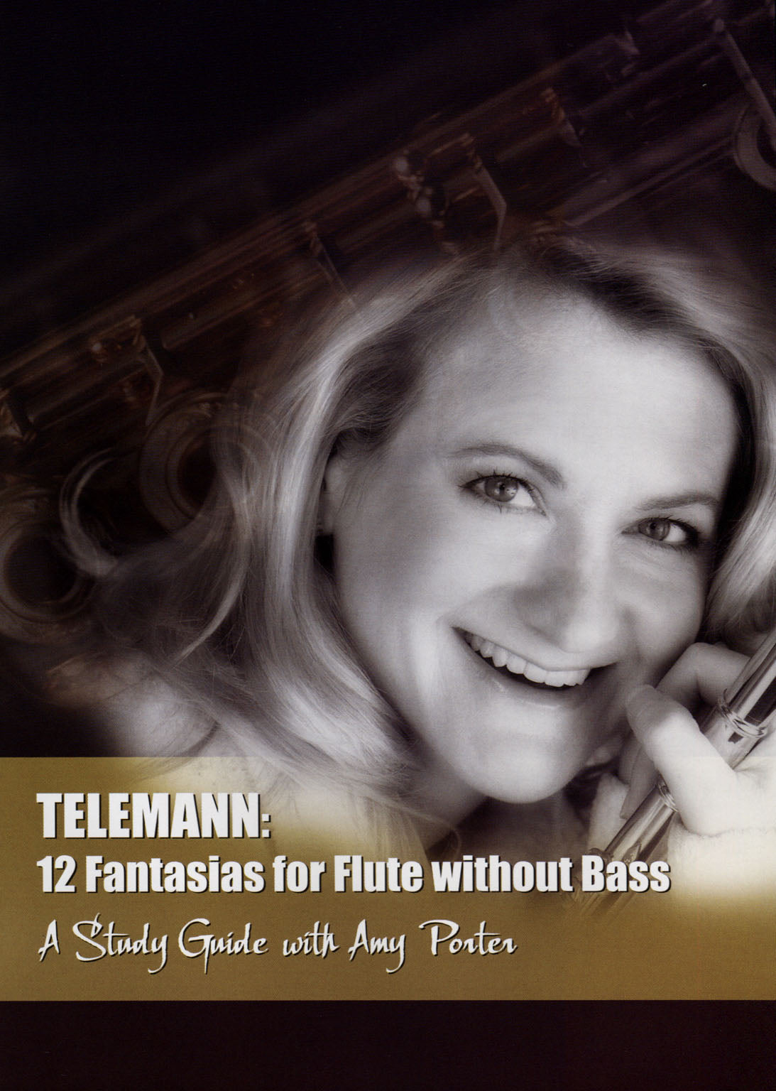 Amy Porter: Telemann - 12 Fantasias for Flute Without Bass cover art