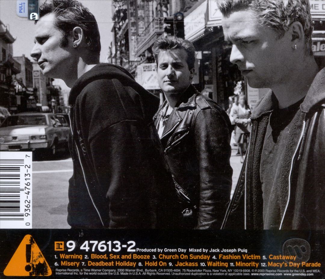 Warning cover art