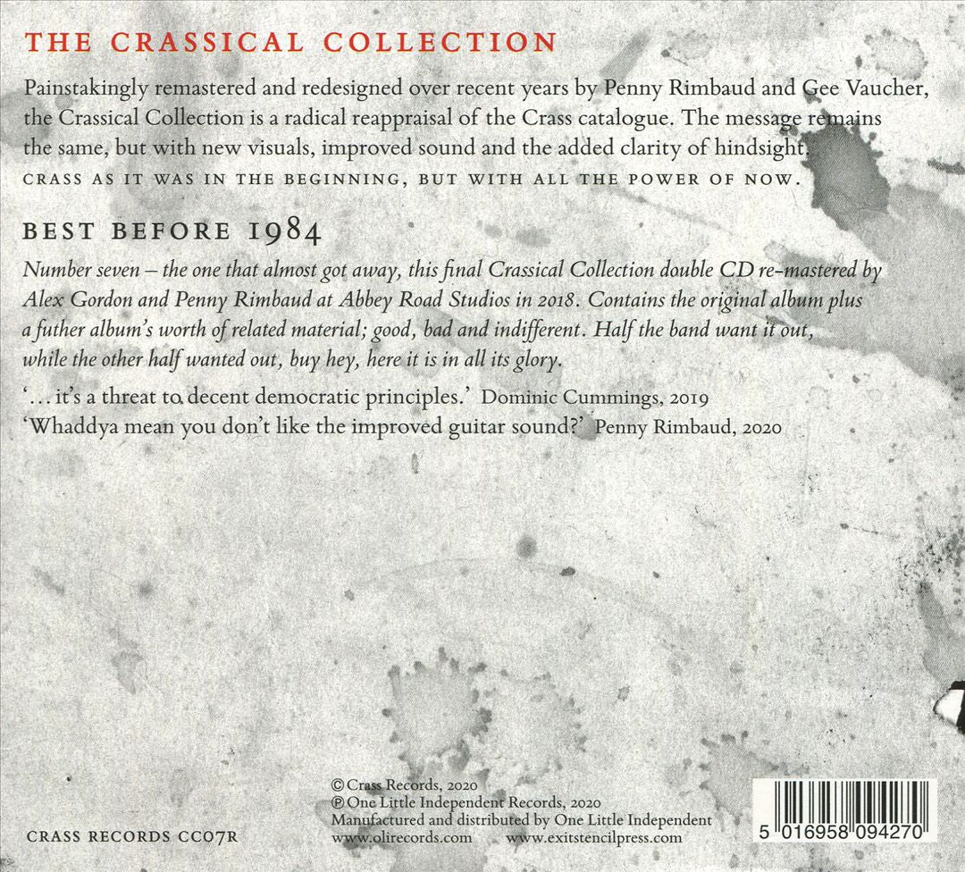 Best Before 1984 [The Crassical Collection] cover art