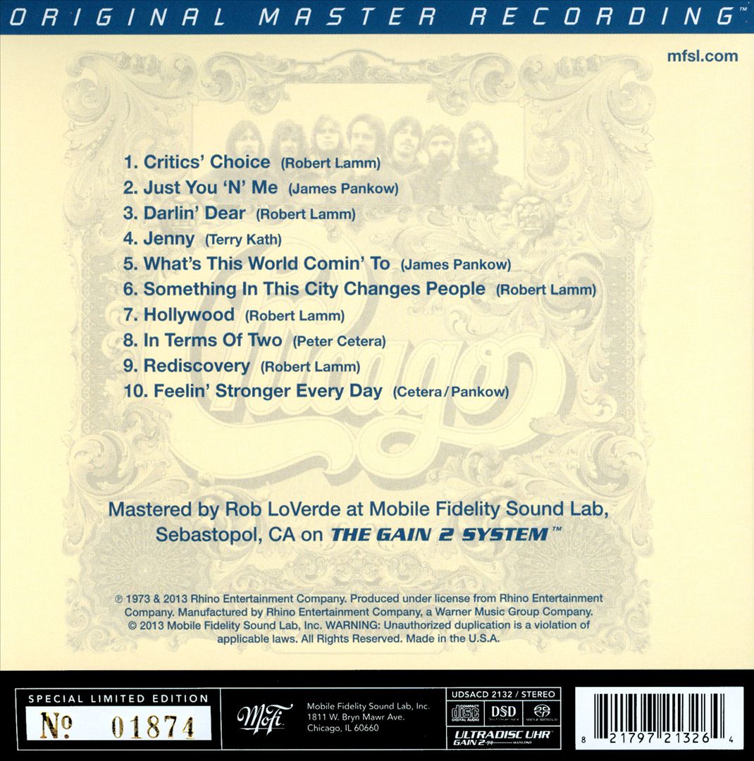 Chicago VI cover art