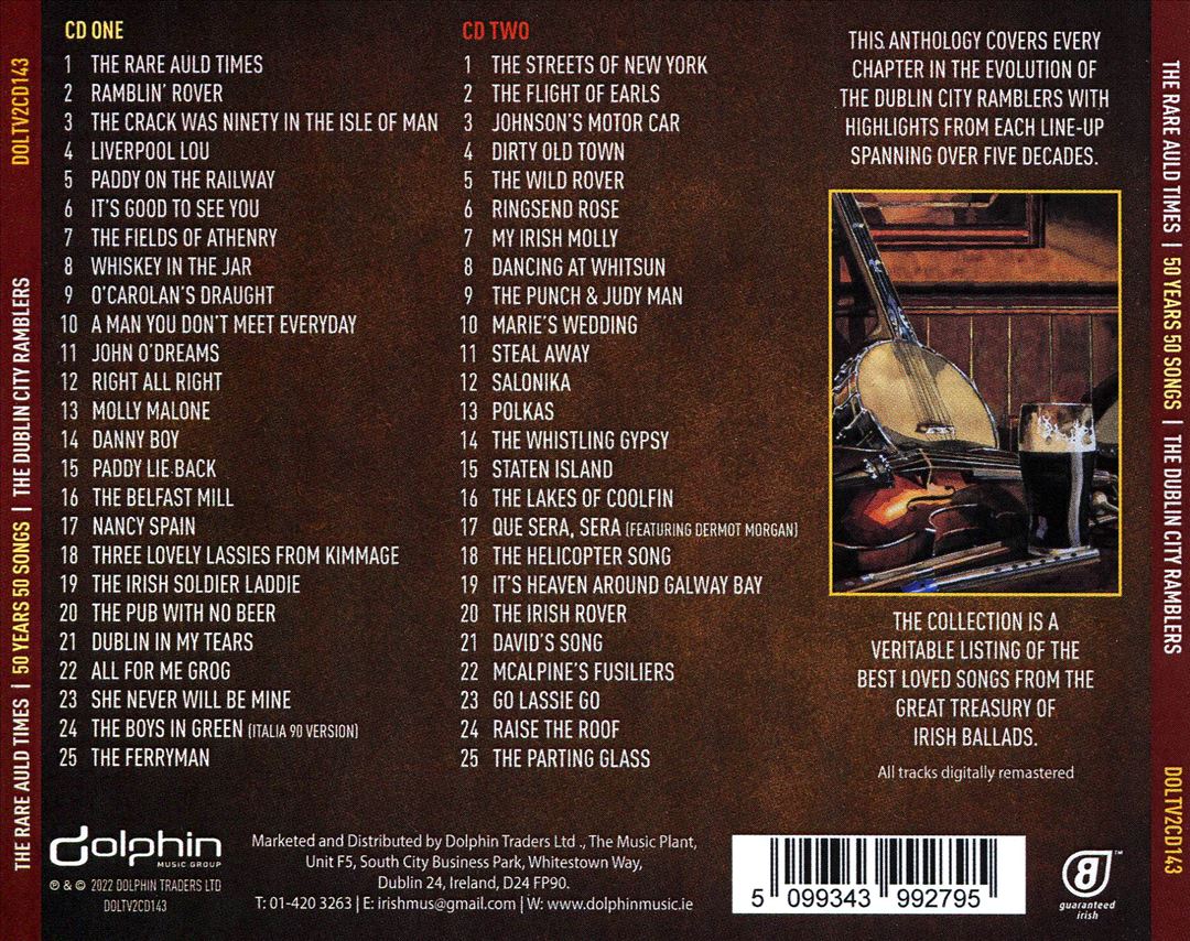 Rare Old Times: The Very Best of Dublin City Ramblers cover art