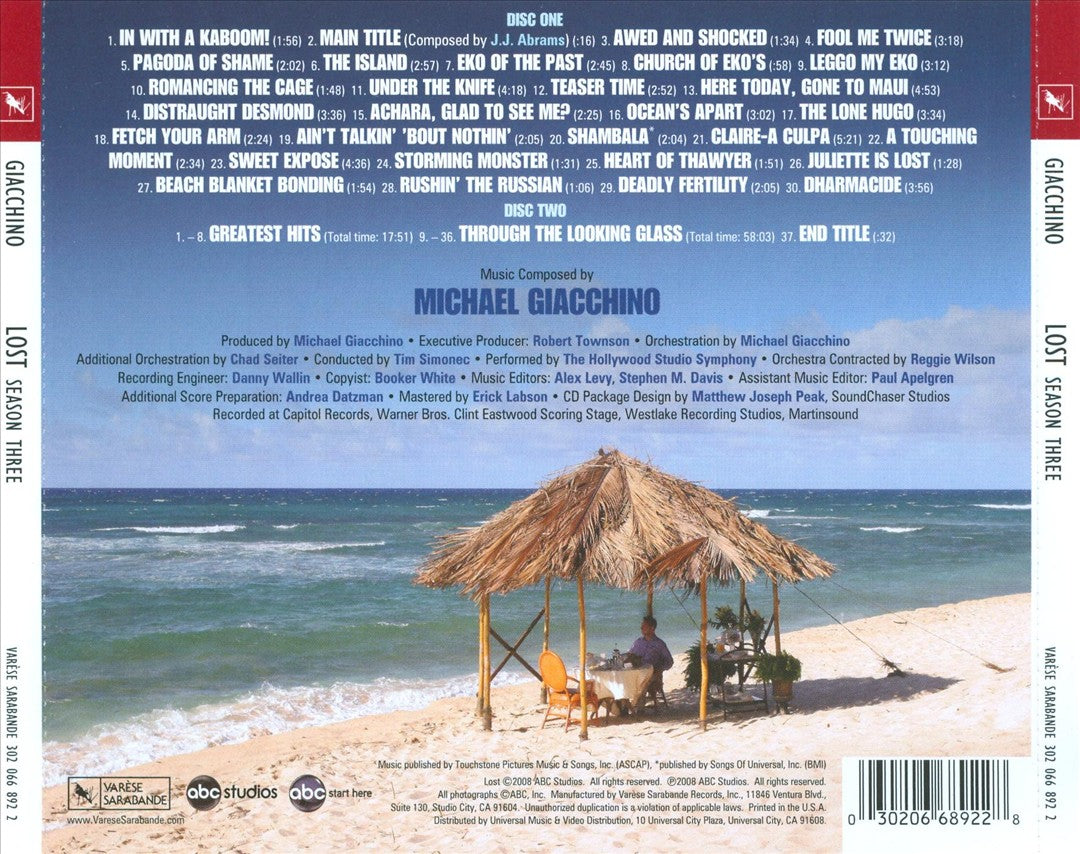 Lost: Season 3 [Original Television Soundtrack] cover art