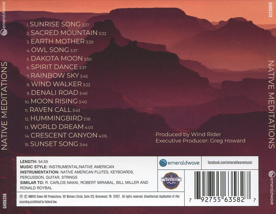 Native Meditations cover art
