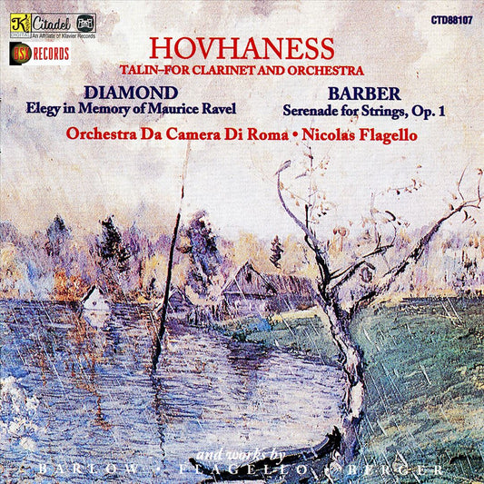 Hovhaness: Talin for Clarinet & Orchestra cover art