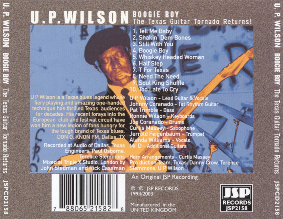 Boogie Boy! The Texas Guitar Tornado Returns! cover art