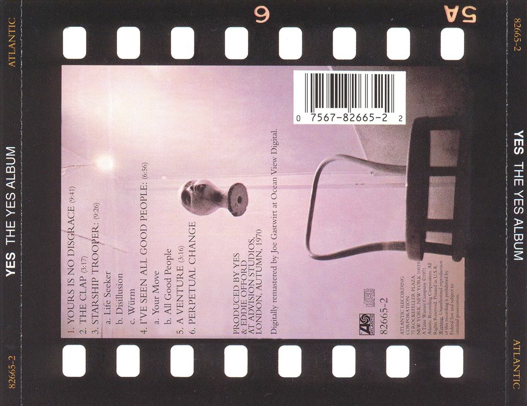 Yes Album cover art