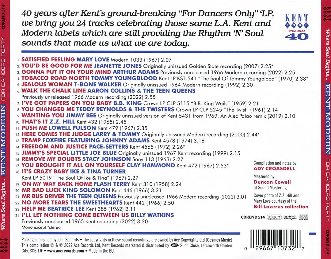 For Dancers Forty cover art