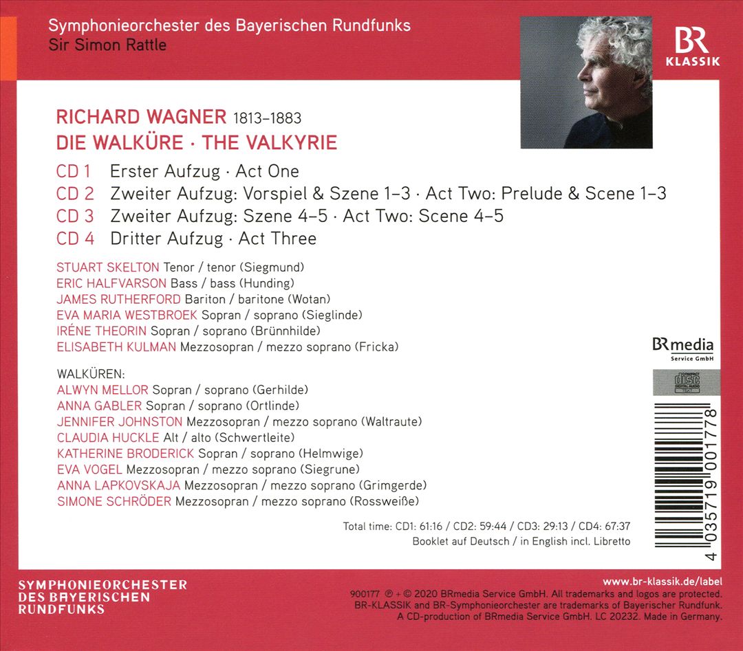 Wagner: Die Walküre cover art