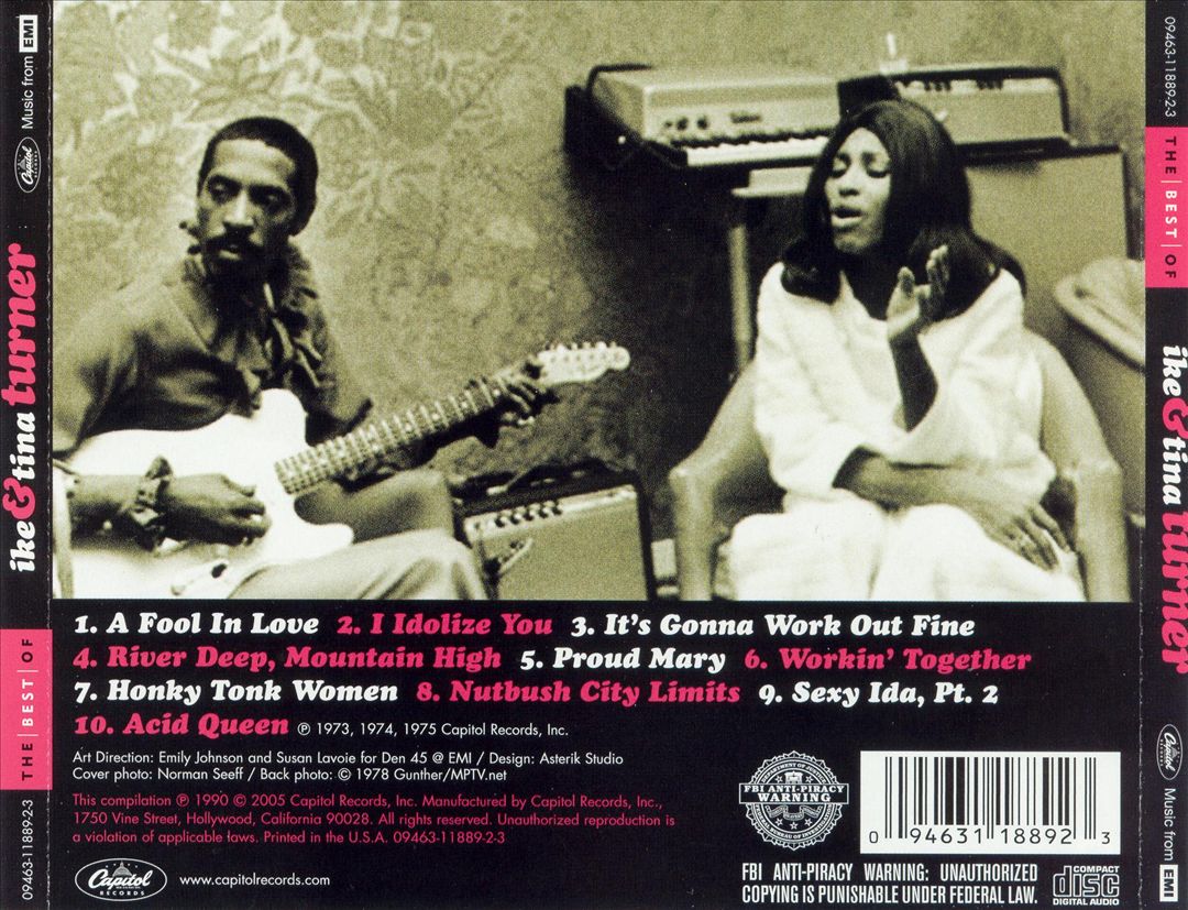 The Best of Ike & Tina Turner [Capitol] cover art