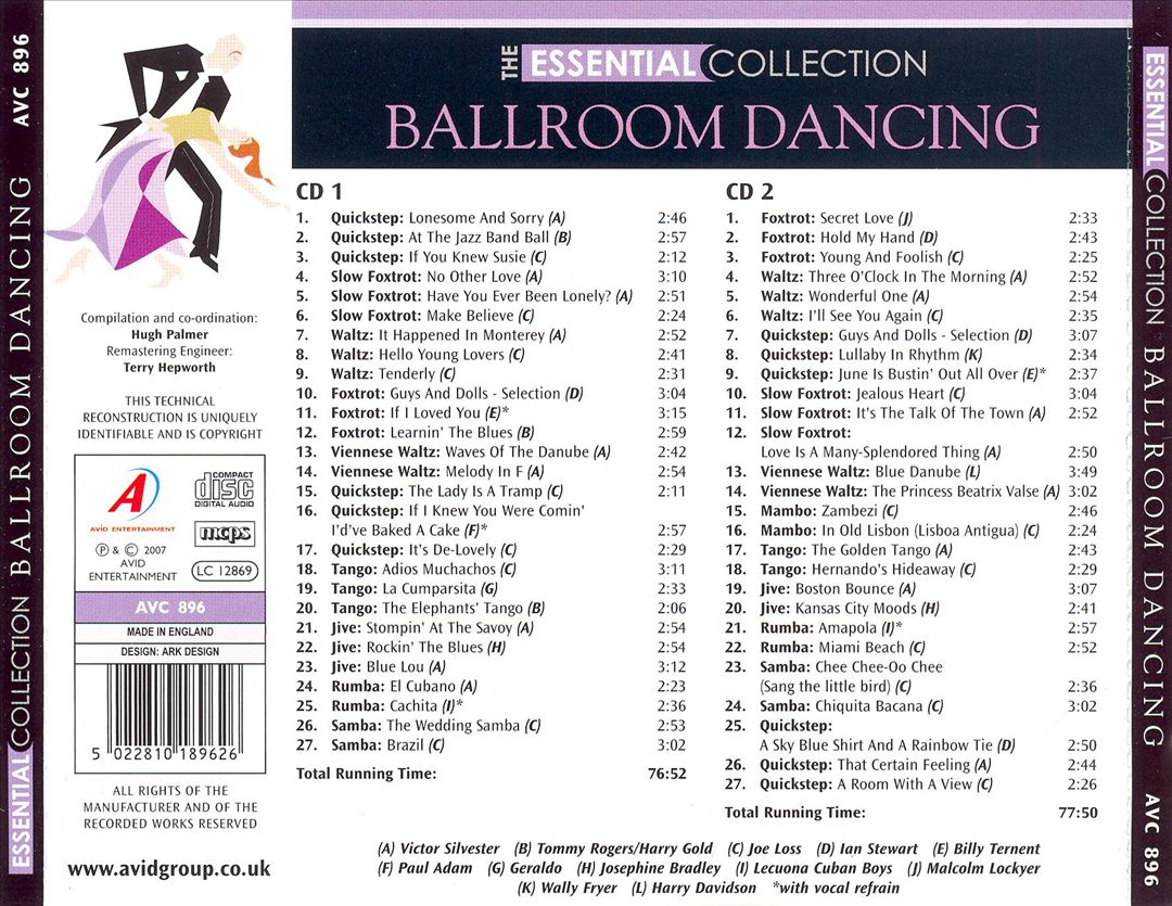 Ballroom Dancing: The Essential Collection cover art