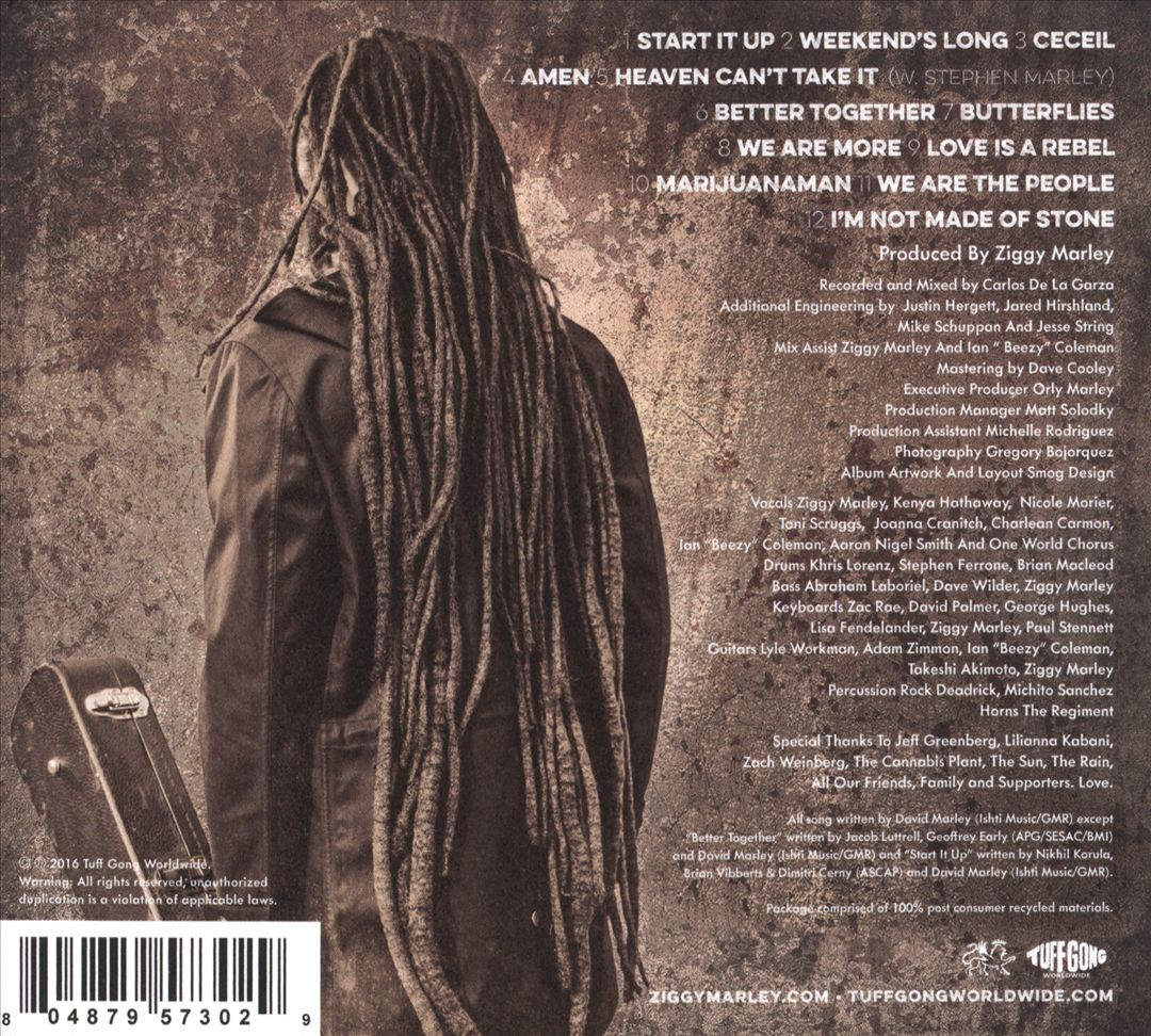 Ziggy Marley cover art