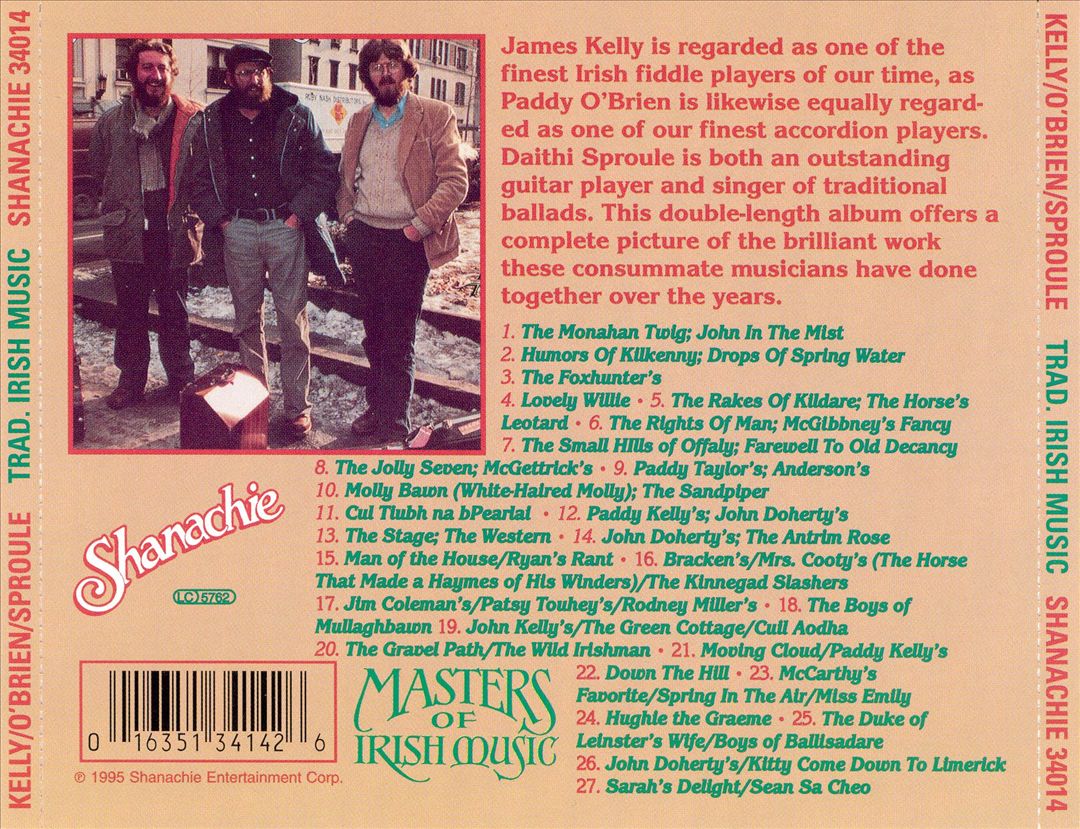 Traditional Music of Ireland cover art