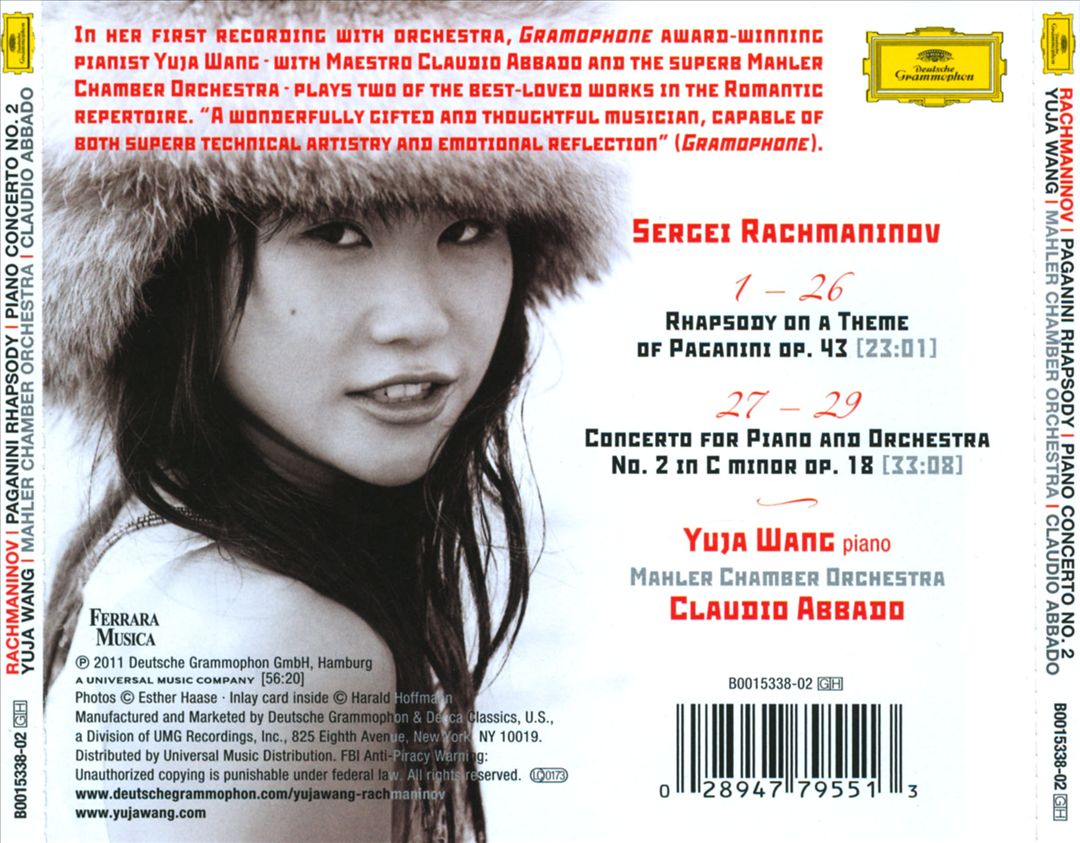 Rachmaninov cover art