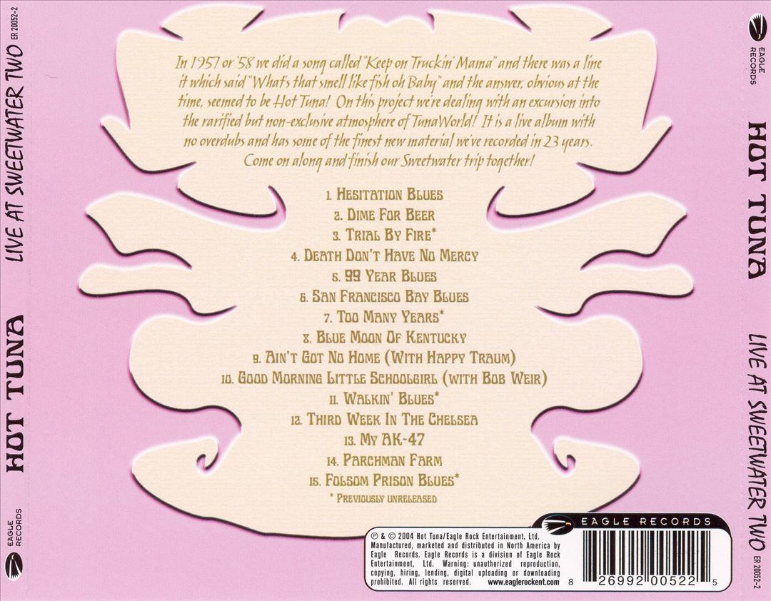 Live at Sweetwater Two [Bonus Tracks] cover art