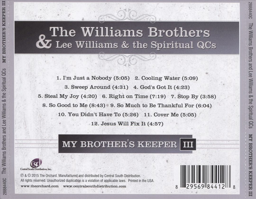 My Brother's Keeper III cover art