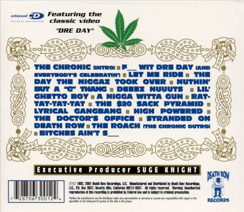 The Chronic [Clean] cover art