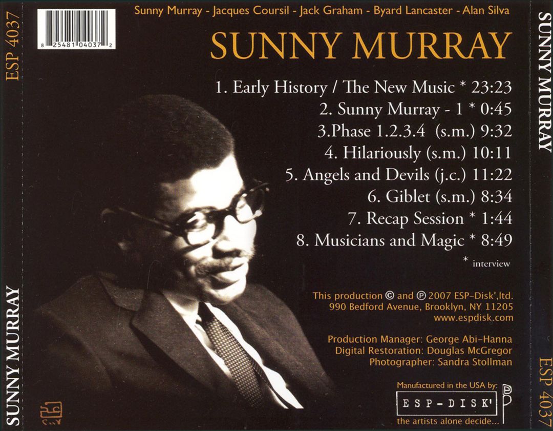 Sunny Murray [Bonus Tracks] cover art