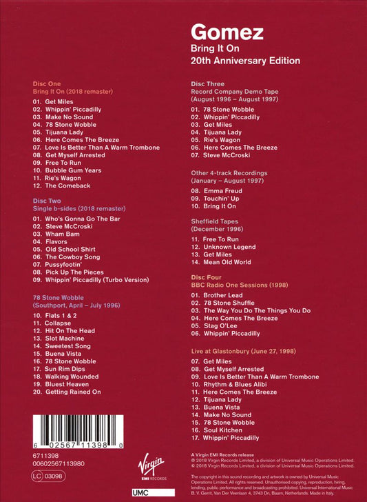 Bring It On [20th Anniversary Super Deluxe Edition] cover art