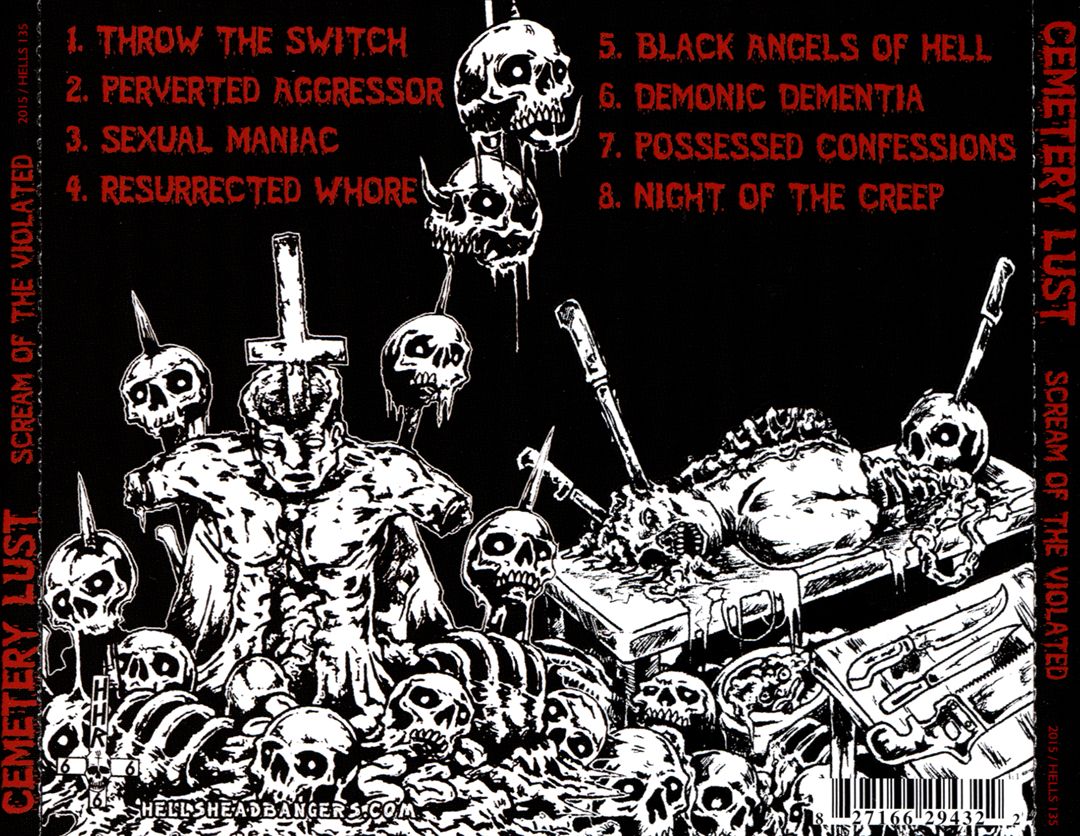 Screams of the Violated cover art