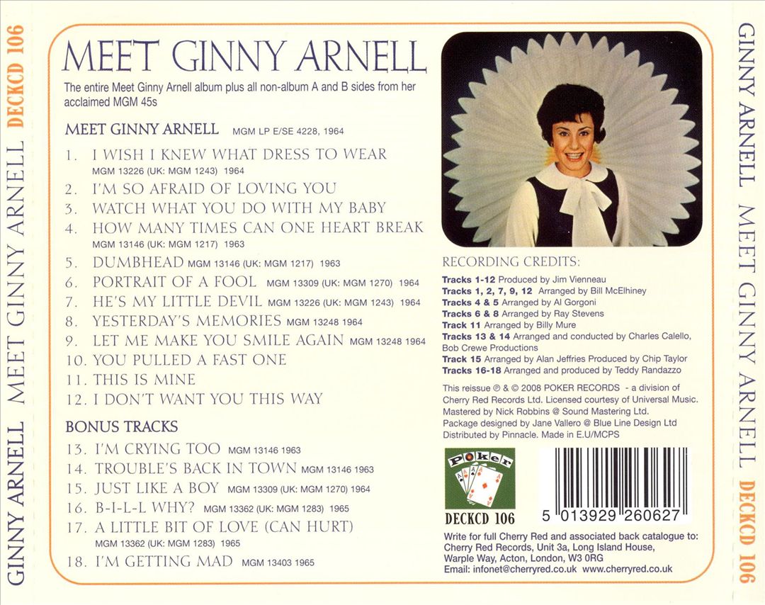 Meet Ginny Arnell [Bonus Tracks] cover art