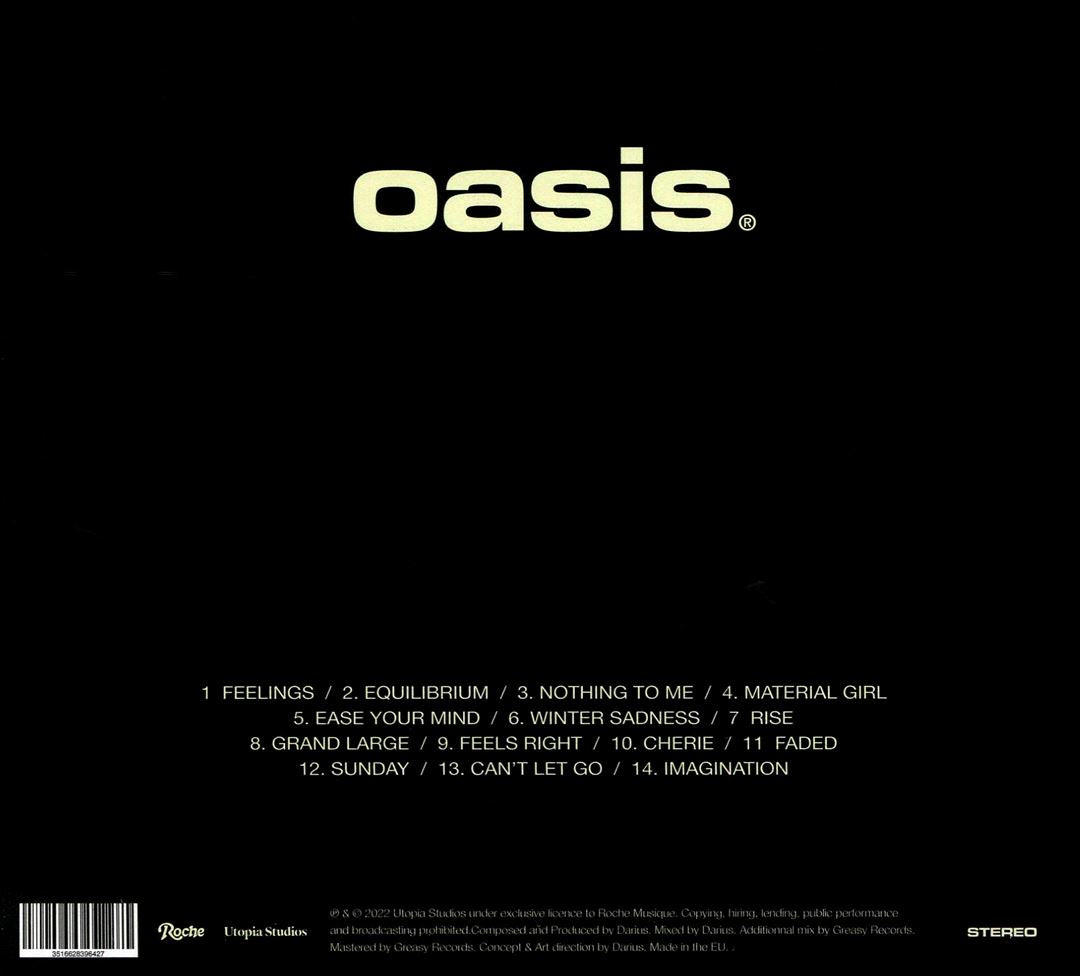 Oasis cover art