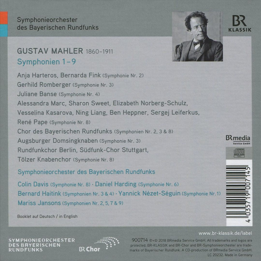 Mahler: Symphonien 1-9 cover art