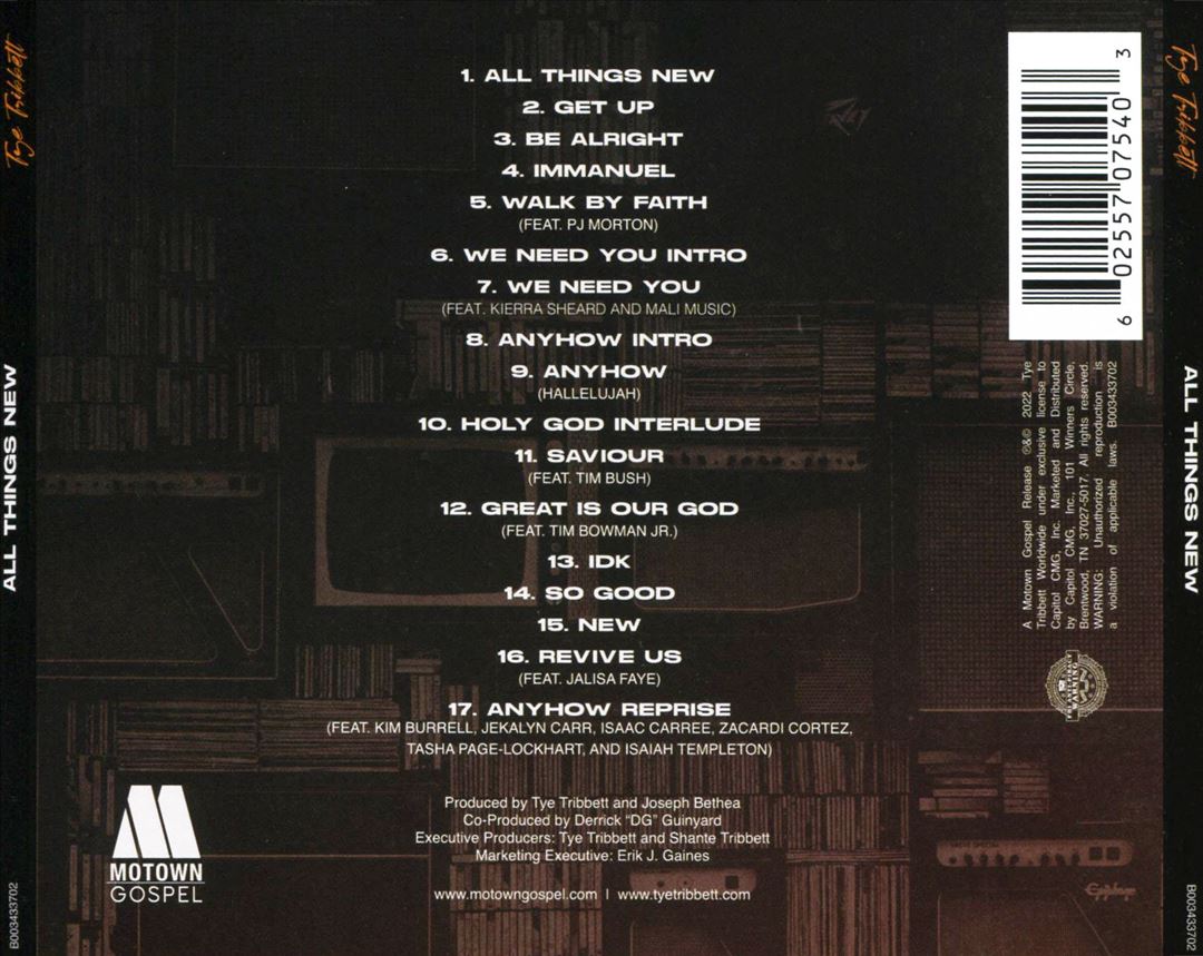All Things New cover art