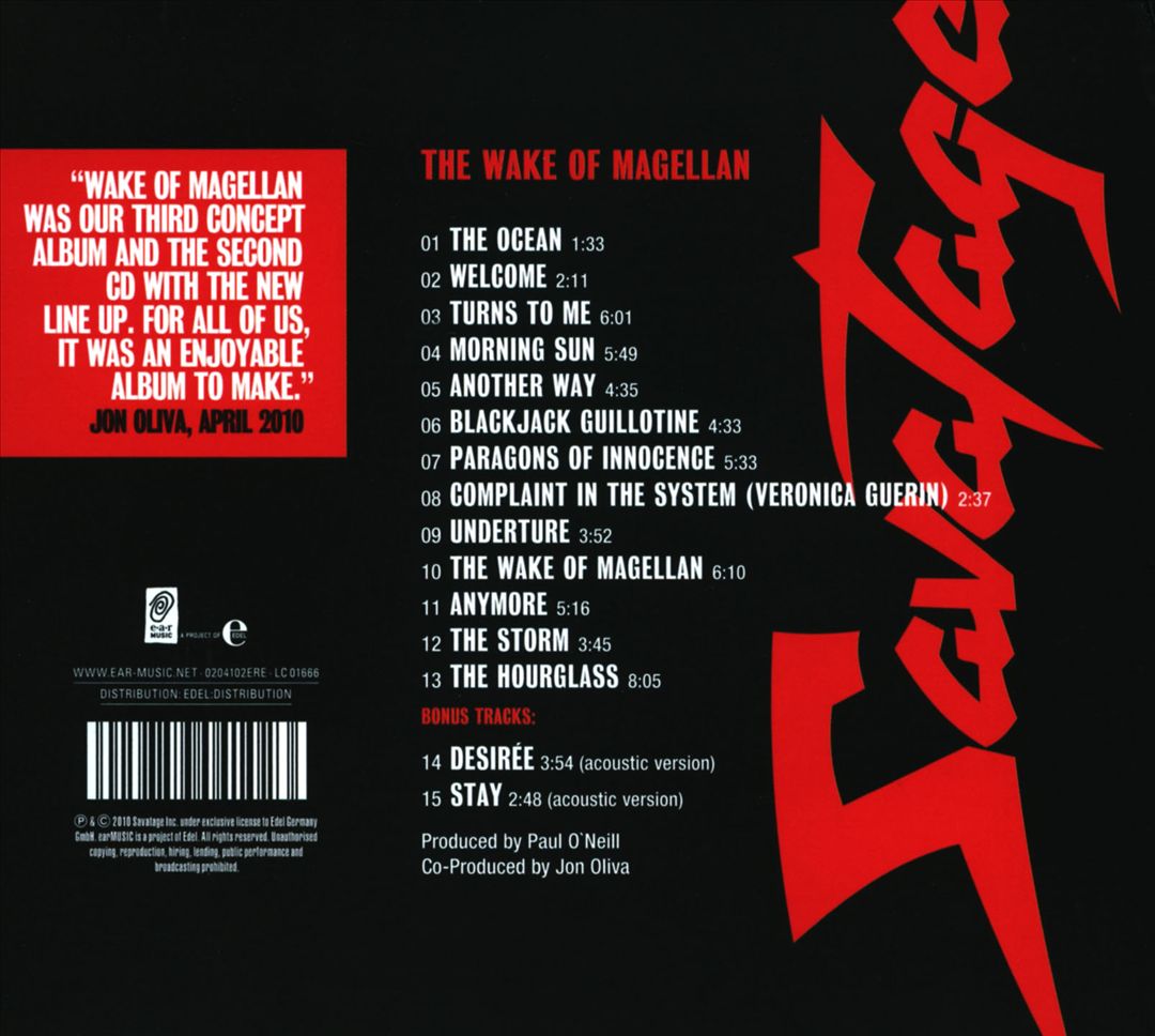 The Wake Of Magellan cover art