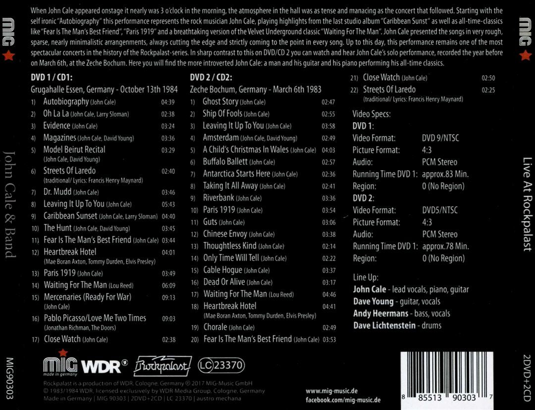 Live at Rockpalast cover art